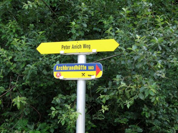 Zurück am Ausgangspunkt.