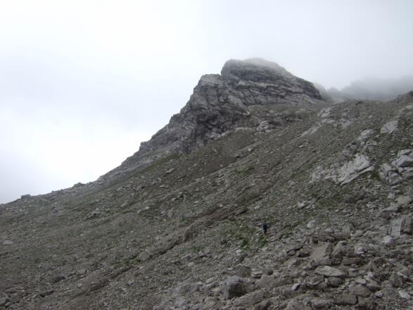 Rückblick zur Braunarlspitze
