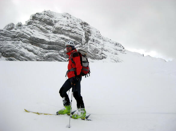 Dachsteinwestgrat vom Gosaugletscher