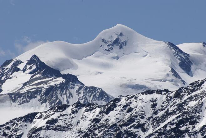 Blick zur Wildspitze (Tele-Aufnahme)