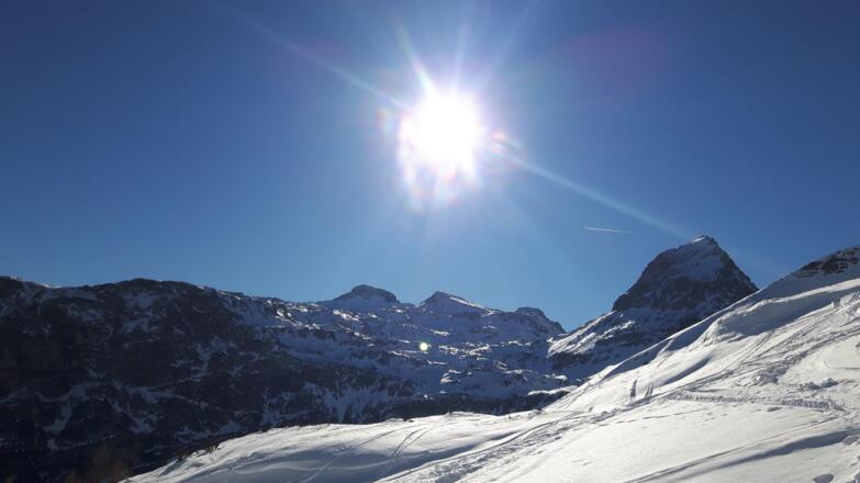 man kann immer wieder die schöne Aussicht genießen
