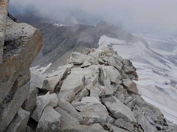 Blick Richtung Nordgrat