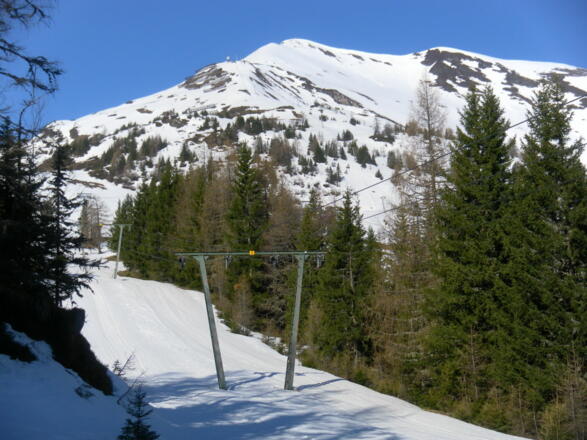 Vor der Hochalm mit Reißrachkopf