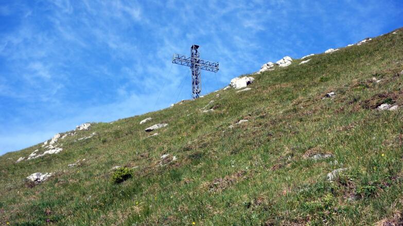 Schlusshang mit Kreuz