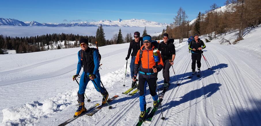 Abmarsch von der Tauplitzalm