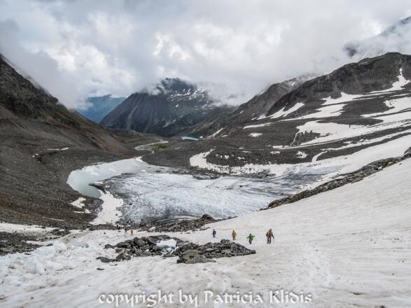 runter zur Gletscherzunge