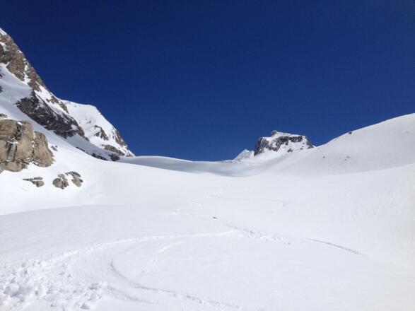 Blick zurück zum Hochfeiler
