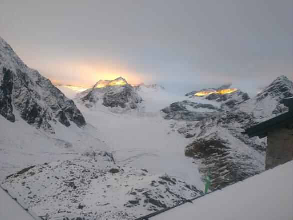 Sonnenaufgang auf der Wildspitze + Hinterem Brunnenkogel