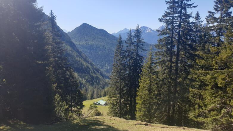 Rückblick zur Solnalm