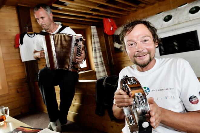 Musikalischer Ausklang auf der Adlersruhe.