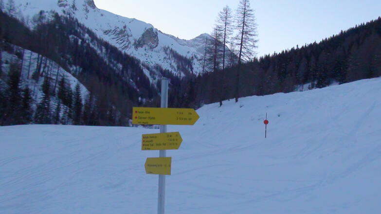 Immer den Hinweisschildern Hohe Warte ins Wildlahnertal folgen