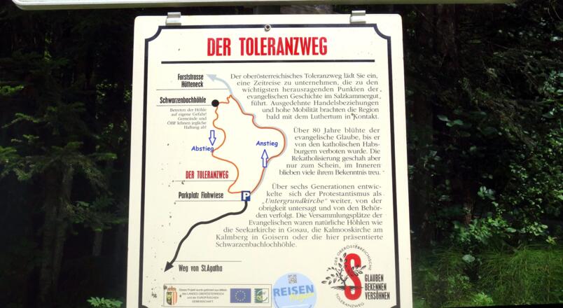 Infotafel Toleranzweg