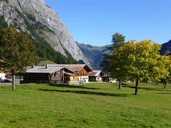 Die Engalmen am Großen Ahornboden