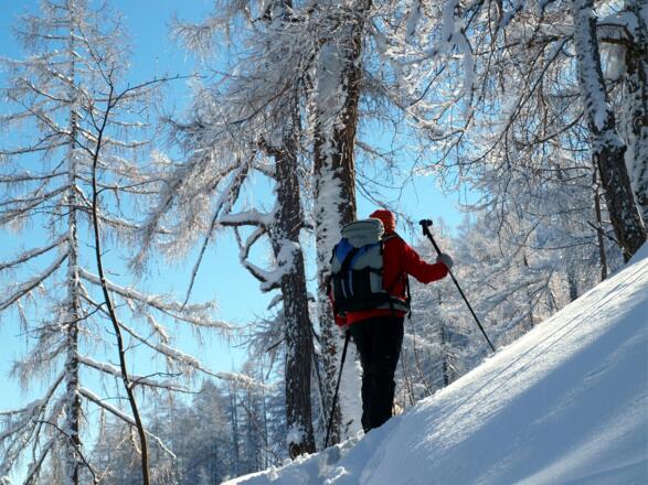Anstieg neben Zellerschneise