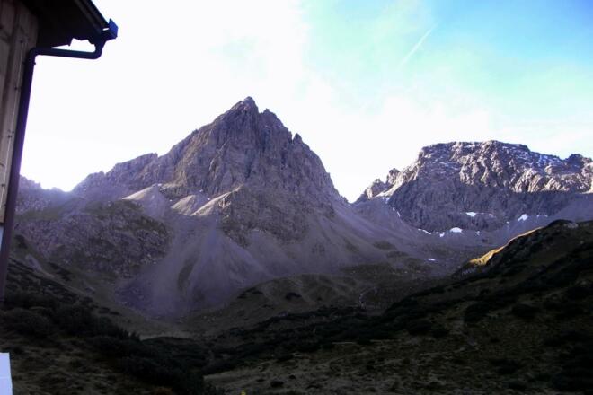 Aussicht Hanauer Hütte (14. Sep. 2010)