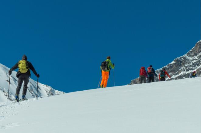 Umrundung der Vorgipfels