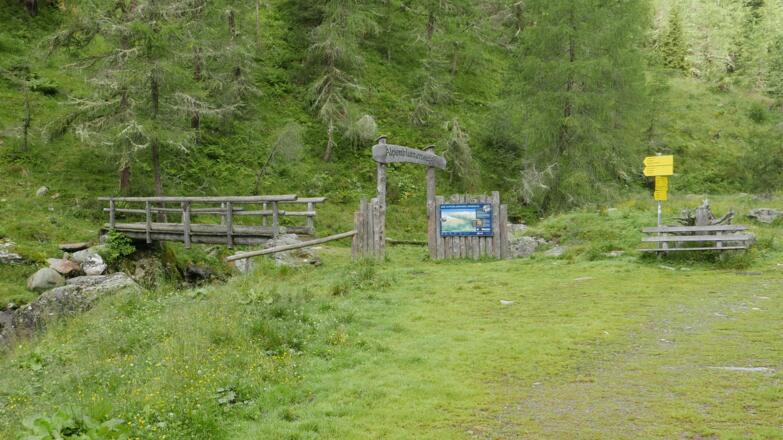 Startpunkt der Tour zum Weißen Beil
