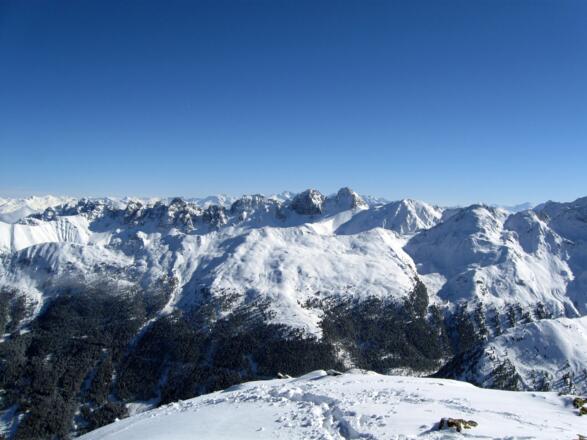 Blickrichtung Kalkkögel