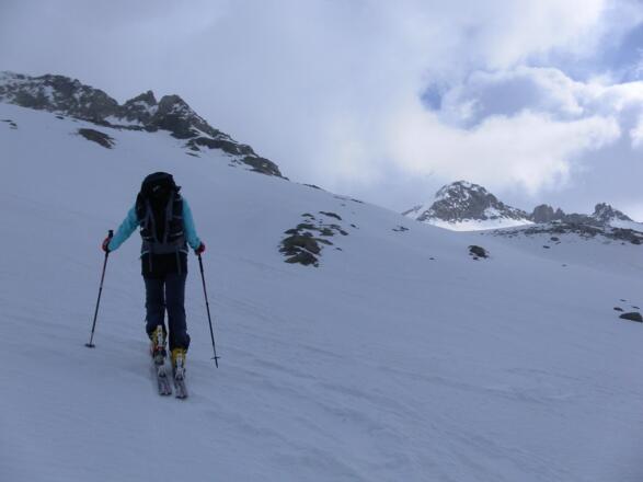 Querung des Keeskogel Südgrats zur Bachmayrspitze