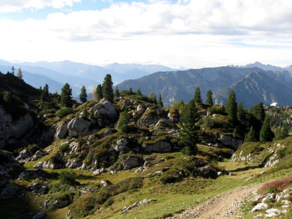 Urtümliche Landschaft im Bereich der Grubastiege.