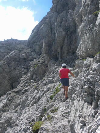 Querung der Ostflanke