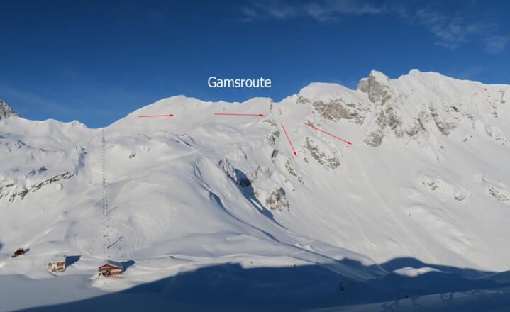 Übersicht Gamsroute