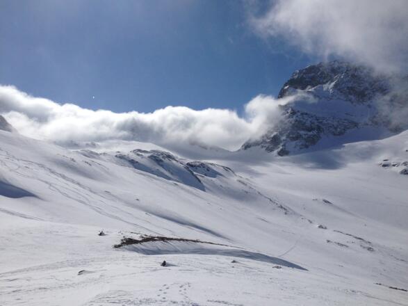 Blick zum Vermunt Pass