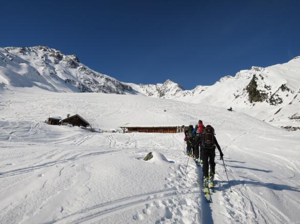 Kurz vor der Schäfalm, 1896 m.
