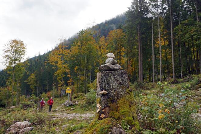 Wegweiser Schmidt-Zabierow-Hütte