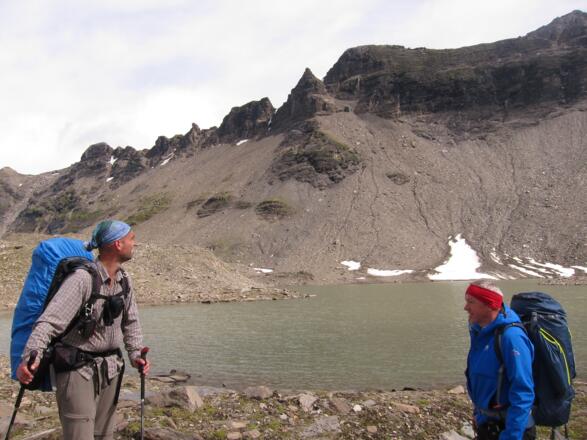 Unbenannter See unter der Feldseescharte (23.07.2017)