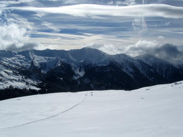 Blick nach Süden Richtung Hohe Warte.