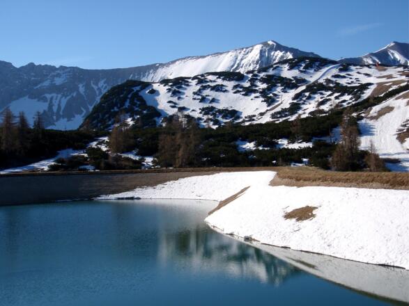 Speicherbecken 1830m mit Schrocken