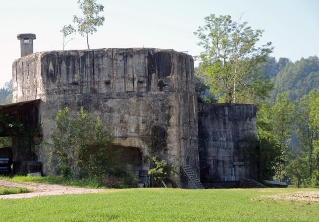 Ein Relikt aus dem 2. Weltkrieg in Bachleiten