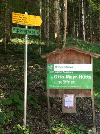 Wanderwegweisung