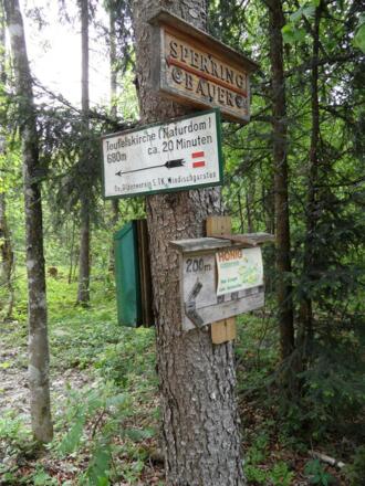 Ein Abstecher zu Teufelskirche kostet nicht viel Zeit.