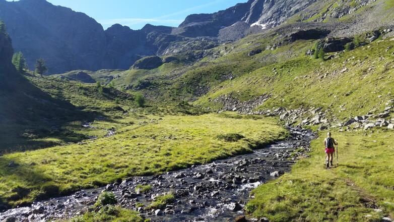 Aufstieg zum 3 Landschitzsee