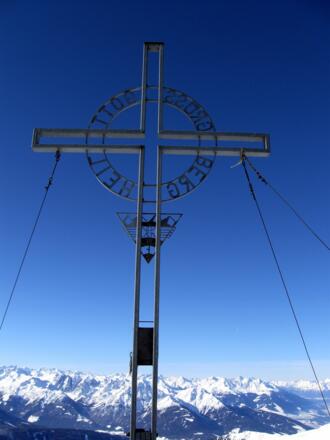 Gipfelkreuz Grünbergspitze