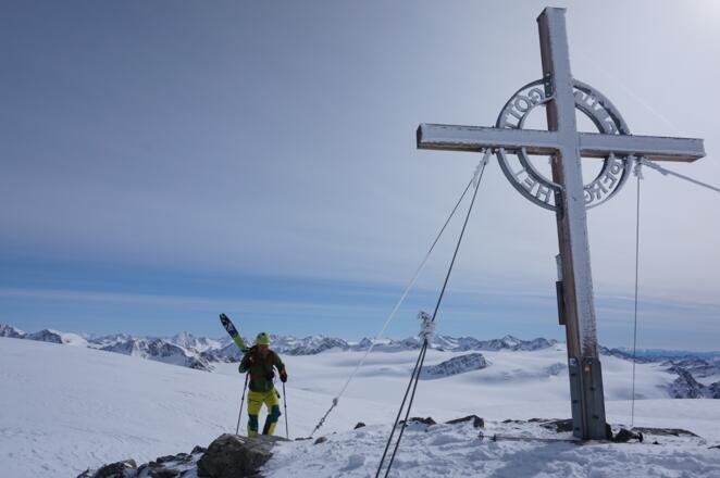 Fantastischer Rundblick vom Gipfel aus