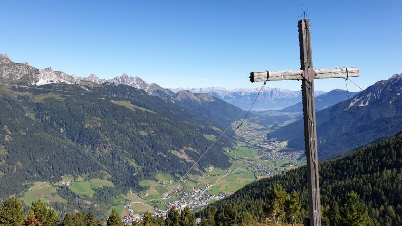 Ein schöner Aussichtspunkt über dem Stubaital