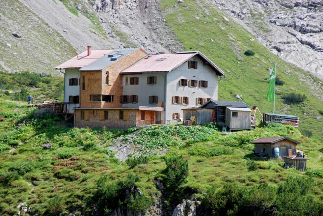 Steinseehütte; 2.061m