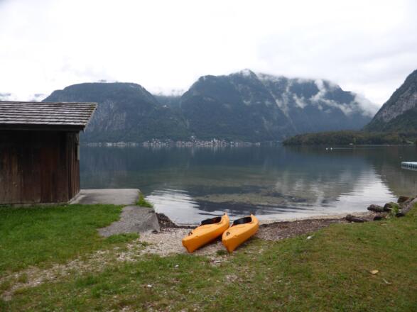 Einstieg am Öffentlichen Badeplatz Obertraun
