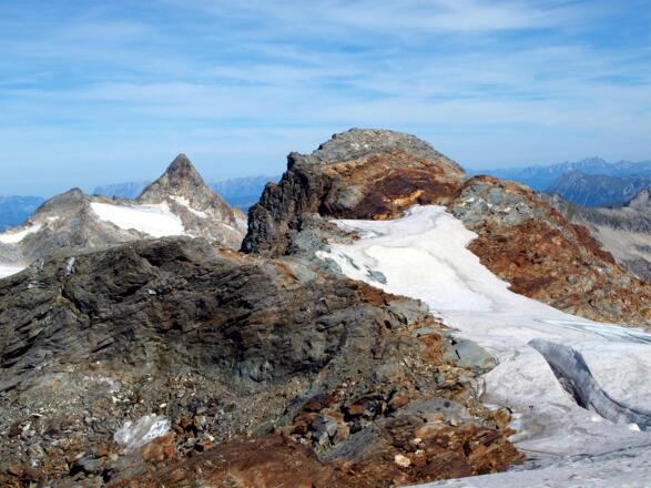 Grubenkarkopf 3001m mit Kleinelendkees