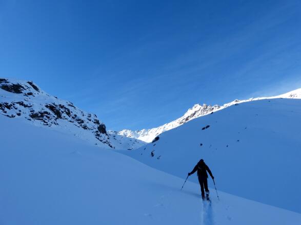 Kurz unterhalb des Grastalsees.