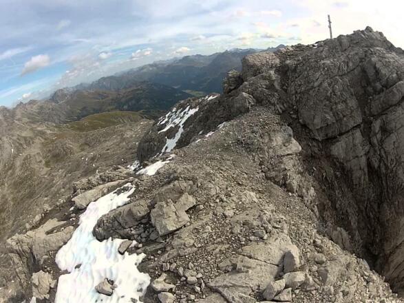 Gipfelanstieg Östlicher Johanneskopf