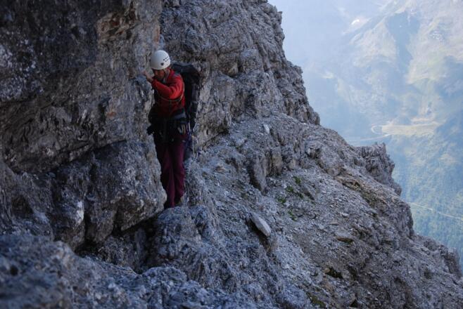 Ausgesetzte Querungen im Felsriegel
