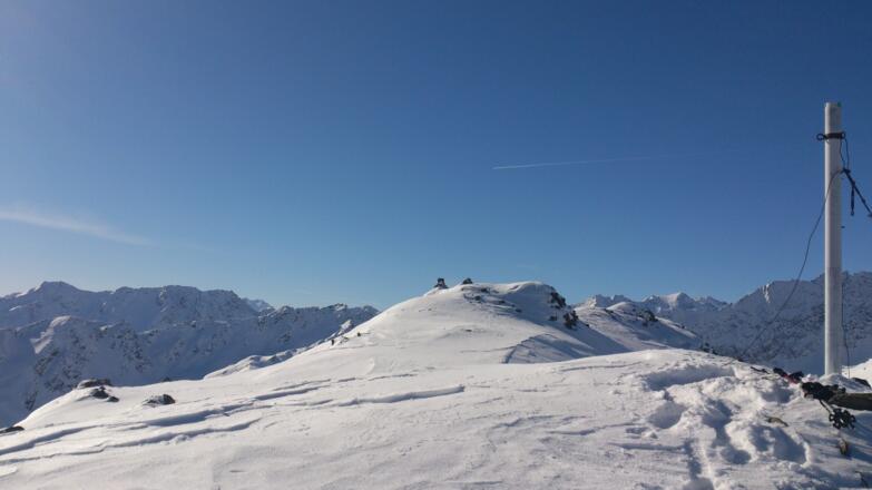 Der Gipfel des Kastengrates.