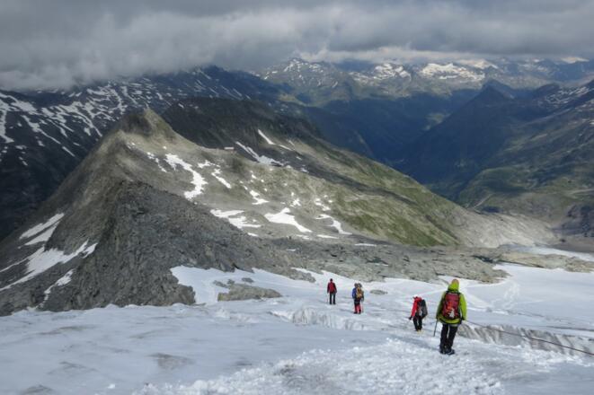Über Schlatenkees zurück zur Neuen Prager Hütte