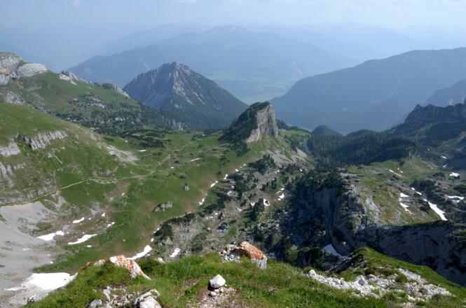 Blick vom Hochiss nach Süden