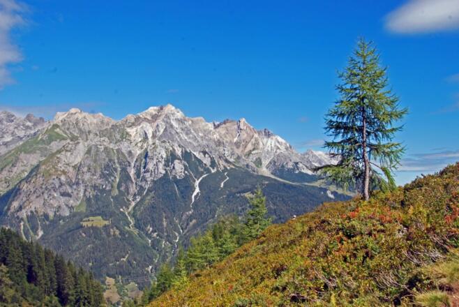 Die Südflanke der Lechtaler Alpen