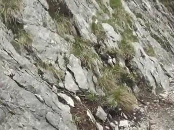 Traunstein Hernlersteig - Teil 7 - die schwierigsten Passagen